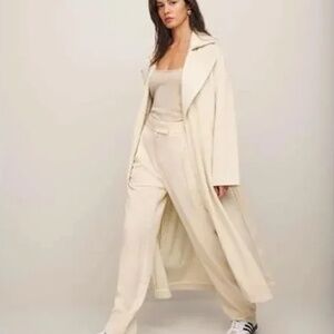 NEW Reformation Walden Oversized Wrap Coat